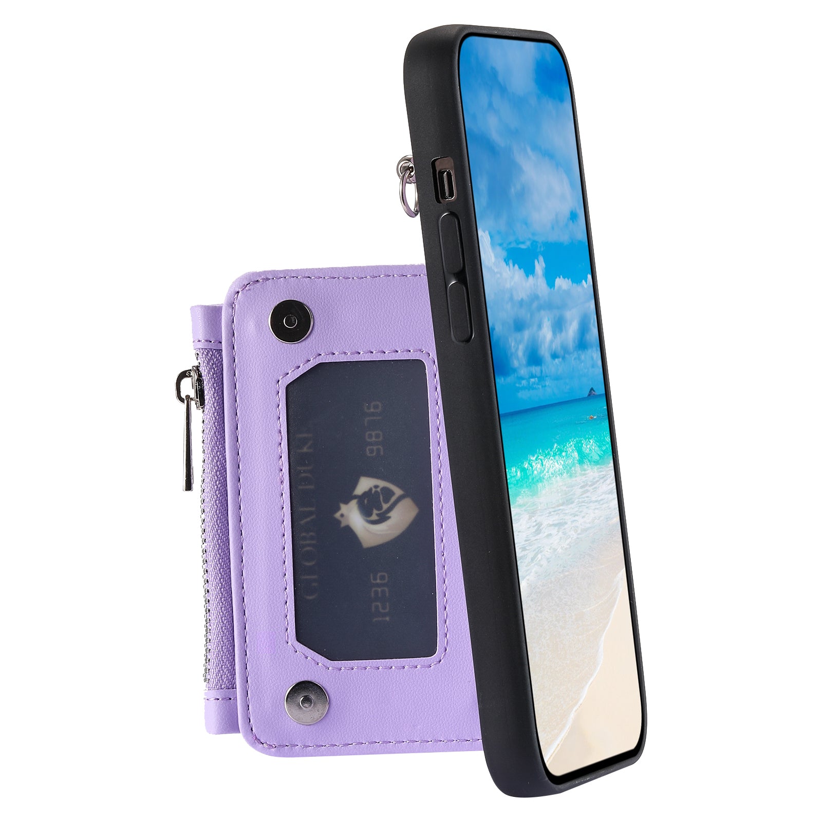 009 For Samsung Galaxy S23 Ultra Zipper Pocket Case Kickstand PU Leather Coated TPU RFID Blocking Wallet Phone Cover with Wrist Strap 009 For Samsung Galaxy S23 Ultra Zipper Pocket Case Kickstand PU Leather Coated TPU RFID Blocking Wallet Phone Cover with Wrist Strap